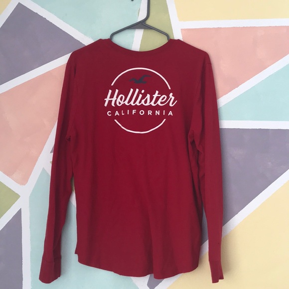 Hollister red top - Picture 2 of 2